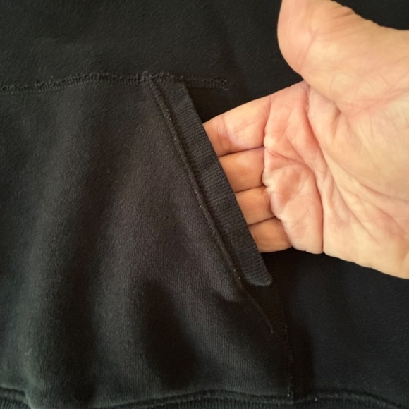 TNA pullover hoodie black with purple logo size M - Picture 7 of 15